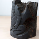 ◆ご商談中 - Sales pending◆木彫 恵比寿様大黒様【EBISU and DAIKOKU wood statue 】 [s1490]