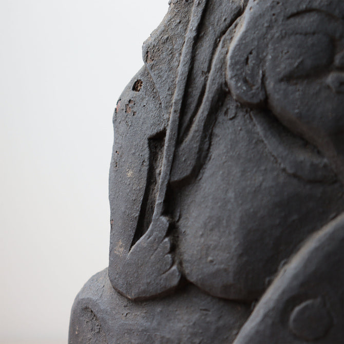 ◆ご商談中 - Sales pending◆木彫 恵比寿様大黒様【EBISU and DAIKOKU wood statue 】 [s1490]