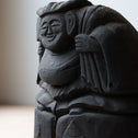 ◆ご商談中 - Sales pending◆木彫 恵比寿様大黒様【EBISU and DAIKOKU wood statue 】 [s1490]