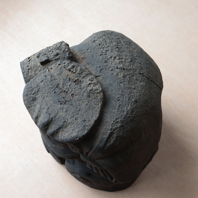 ◆ご商談中 - Sales pending◆木彫 恵比寿様大黒様【EBISU and DAIKOKU wood statue 】 [s1490]
