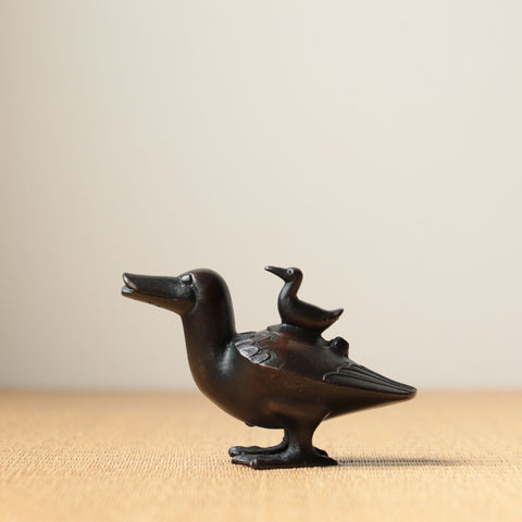 銅鳥水滴【Bronze inkstone water dropper 】 [s1522]