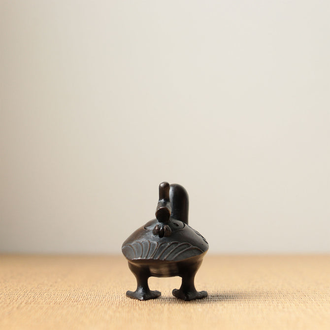 銅鳥水滴【Bronze inkstone water dropper 】 [s1522]