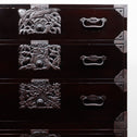 時代箪笥／黒塗庄内衣裳箪笥【SHONAI clothing chest】[j1130]　Japanese Antique Furniture