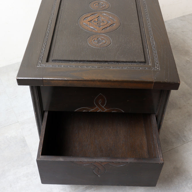 ひきだし付き物入れ【Box with drawer】[f0295]
