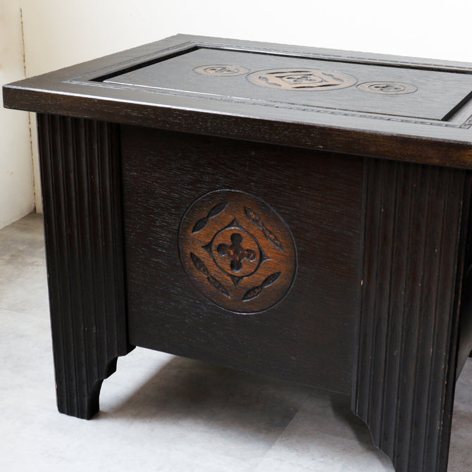ひきだし付き物入れ【Box with drawer】[f0295]