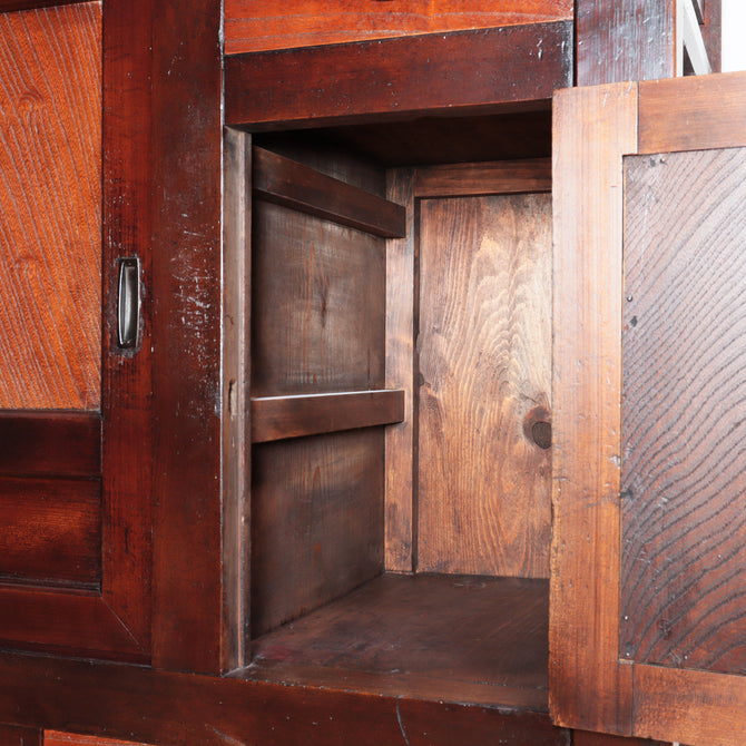 水屋箪笥【 MIZUYA KITCHEN CABINET 】 [j1133]　Japanese Antique Furniture