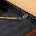苫船水千鳥　硯蓋【Suzuributa tray with Tomabune boat and Chidori plovers 】[k0615]