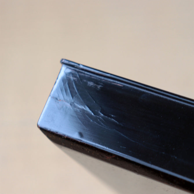 苫船水千鳥　硯蓋【Suzuributa tray with Tomabune boat and Chidori plovers 】[k0615]
