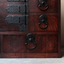 時代箪笥／欅帳場箪笥【KEYAKI CHŌBA-DANSU Merchant's chest】 [j1216]Japanese Antique Furniture