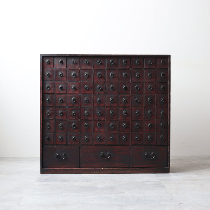 時代箪笥／薬箪笥【KUSURIDANSU - medicine chest】 [j1217]Japanese Antique Furniture