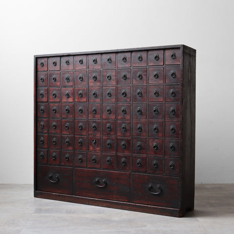 時代箪笥／薬箪笥【KUSURIDANSU - medicine chest】 [j1217]Japanese Antique Furniture