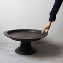 足付丸膳【High-footed round tray】[f0298]