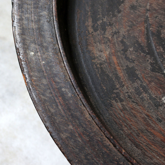 足付丸膳【High-footed round tray】[f0298]