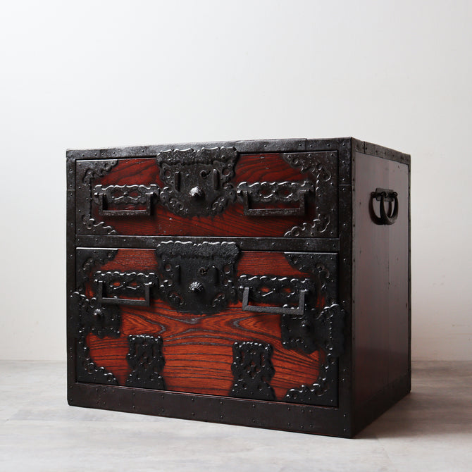 時代箪笥／船箪笥【FUNADANSU - sea chest】 [j1218]Japanese Antique Furniture