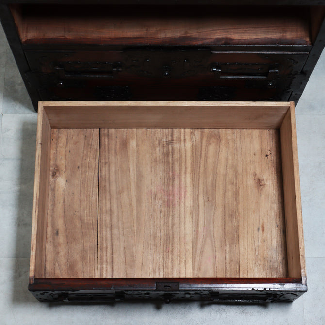 時代箪笥／船箪笥【FUNADANSU - sea chest】 [j1218]Japanese Antique Furniture