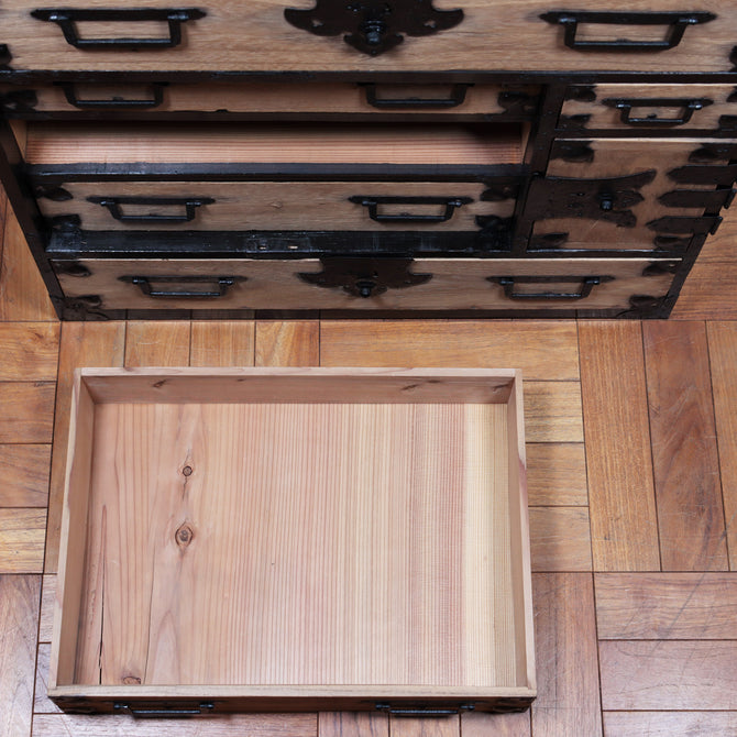 時代箪笥／閂付小箪笥【Small chest】 [j1134]　Japanese Antique Furniture