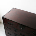 時代箪笥／一本物衣裳箪笥【 clothing chest 】 [j1208]　Japanese Antique Furniture