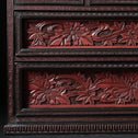 木彫堆朱小抽斗【Small carved wood lacquered chest 】 [k0620]　Japanese  Furniture