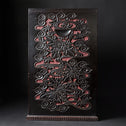 木彫堆朱小抽斗【Small carved wood lacquered chest 】 [k0620]　Japanese  Furniture