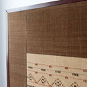 縫取織屏風[k0593]【Textile folding screen】