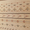 縫取織屏風[k0593]【Textile folding screen】