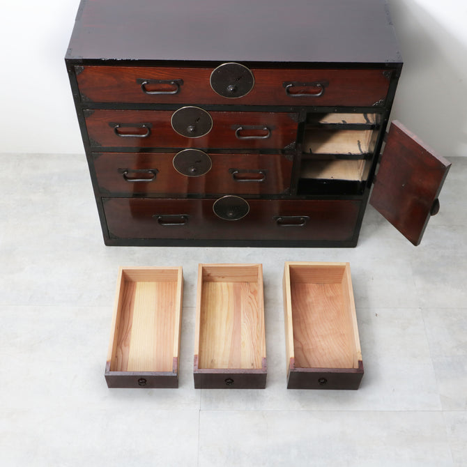 時代箪笥／山形小箪笥【 YAMAGATA SMALL CHEST 】 [j1209]　Japanese Antique Furniture