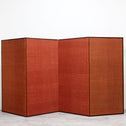 縫取織屏風[k0593]【Textile folding screen】