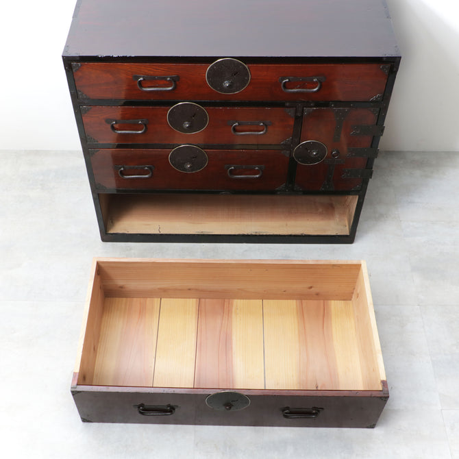 時代箪笥／山形小箪笥【 YAMAGATA SMALL CHEST 】 [j1209]　Japanese Antique Furniture