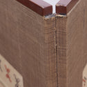 縫取織屏風[k0593]【Textile folding screen】