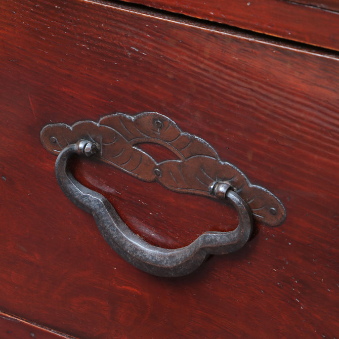 時代箪笥／米沢桜丸衣裳箪笥　スタンド付き【Yonezawa clothing chest with metal stand 】 [j1210]　Japanese Antique Furniture