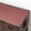 時代箪笥／米沢桜丸衣裳箪笥　スタンド付き【Yonezawa clothing chest with metal stand 】 [j1210]　Japanese Antique Furniture