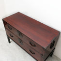 時代箪笥／米沢桜丸衣裳箪笥　スタンド付き【Yonezawa clothing chest with metal stand 】 [j1211]　Japanese Antique Furniture