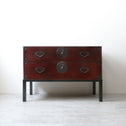 時代箪笥／米沢桜丸衣裳箪笥　スタンド付き【Yonezawa clothing chest with metal stand 】 [j1211]　Japanese Antique Furniture