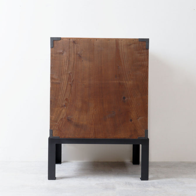 時代箪笥／桐小箪笥 スタンド付き  [j1186]【 Paulownia small chest  with metal stand 】