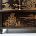 蒔絵飾り棚【Lacquered display cabnet】 [f0317]