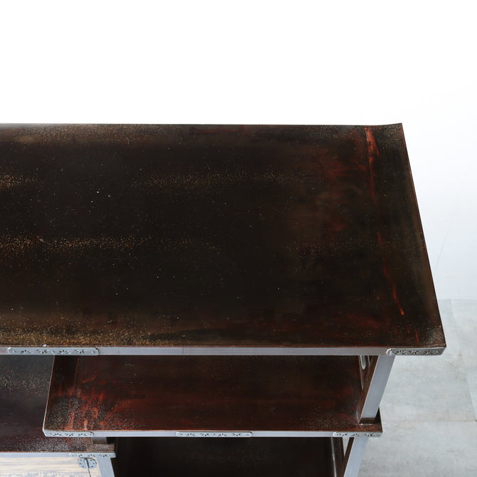 蒔絵飾り棚【Lacquered display cabnet】 [f0317]