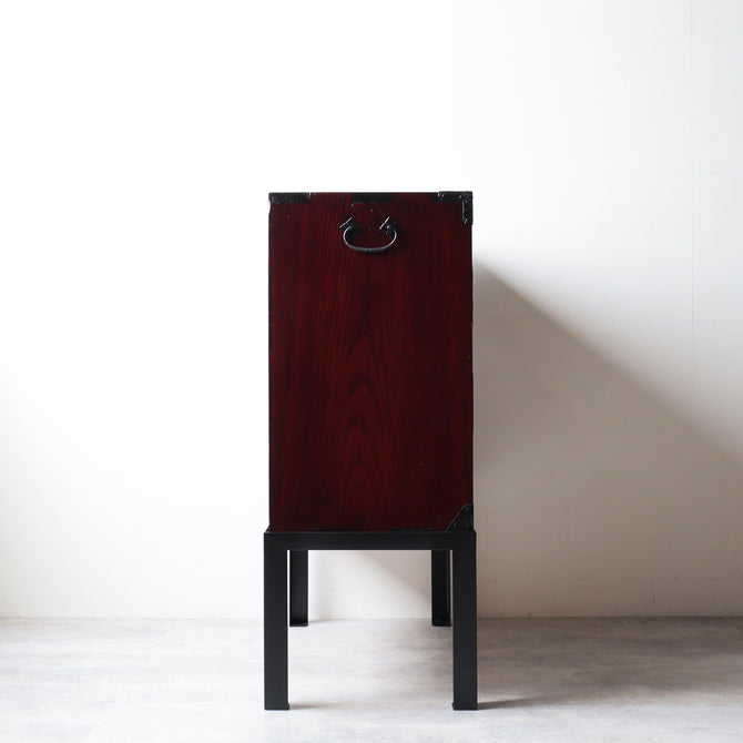 時代箪笥／小箪笥　スタンド付き【Small chest with metal stand】 [j1223]　Japanese Antique Furniture