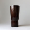 香取正彦／銅花入【Bronze vase by Masahiko Katori】[k0572]