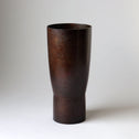 香取正彦／銅花入【Bronze vase by Masahiko Katori】[k0572]