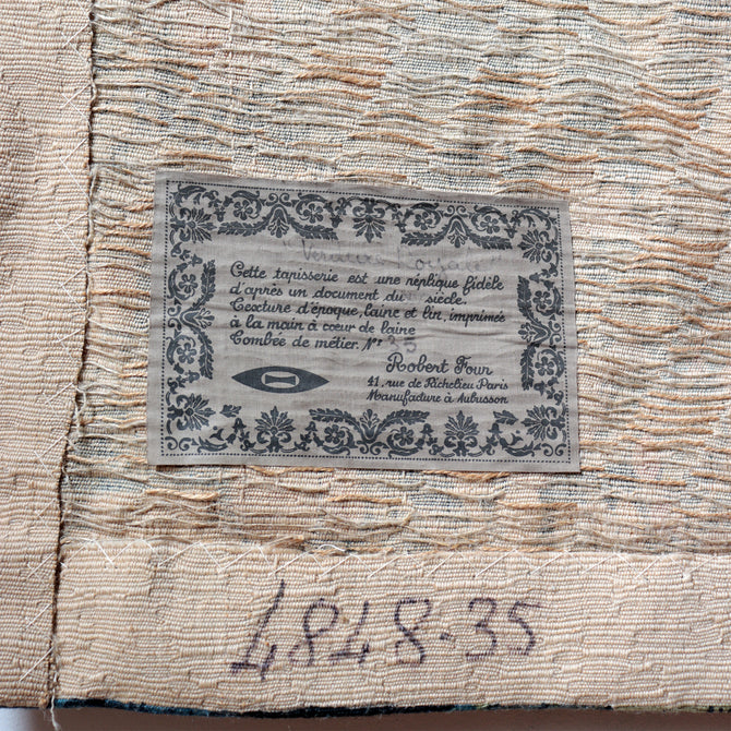 フレンチヴィンテージタペストリーby Robert Four Manufacture　【French Vintage Tapestry by Robert Four Manufacture "Verdure Royale "】[TX173]