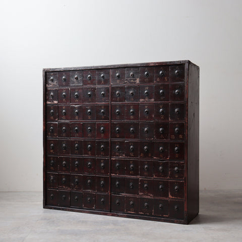 時代箪笥／薬箪笥【KUSURIDANSU - medicine chest】 [j1225]Japanese Antique Furniture