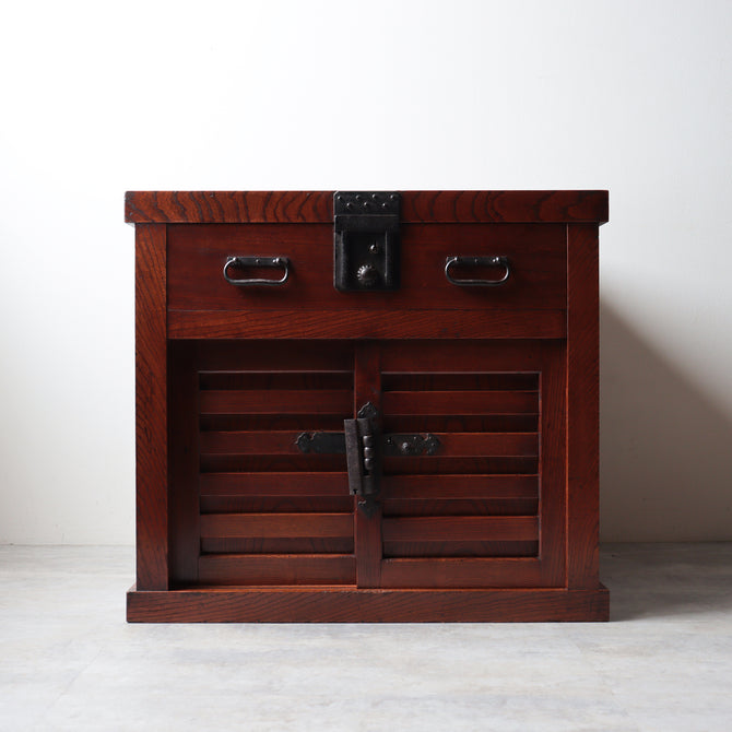 時代箪笥／越後帳場箪笥 【 ECHIGO MERCHANT CHEST 】 [j1226]　Japanese Antique Furniture