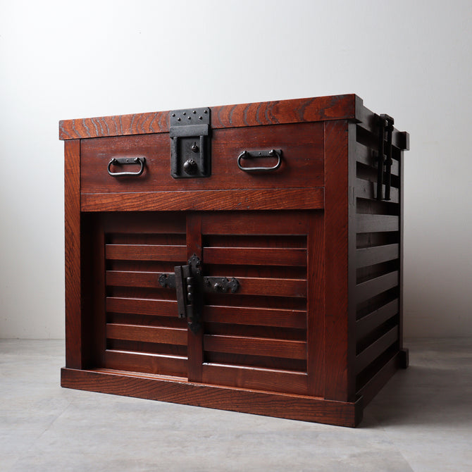 時代箪笥／越後帳場箪笥 【 ECHIGO MERCHANT CHEST 】 [j1226]　Japanese Antique Furniture