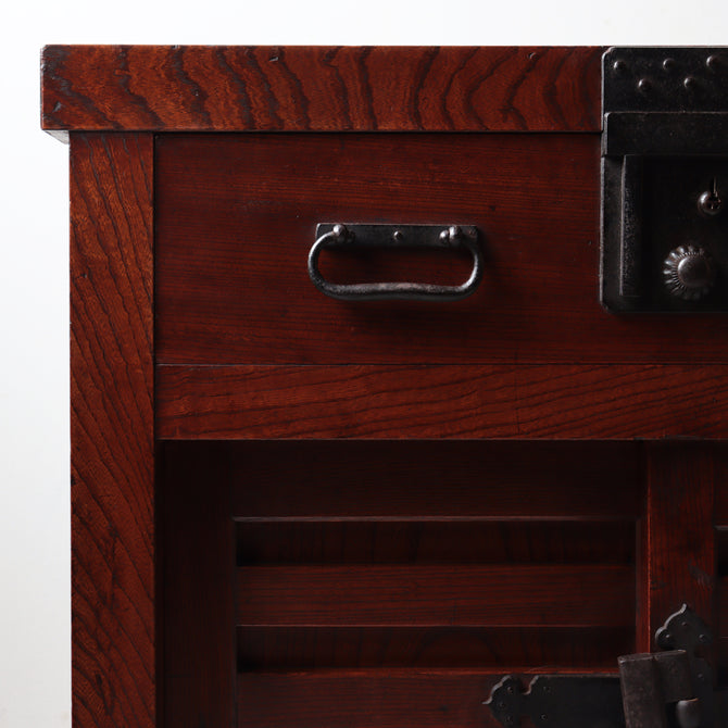 時代箪笥／越後帳場箪笥 【 ECHIGO MERCHANT CHEST 】 [j1226]　Japanese Antique Furniture