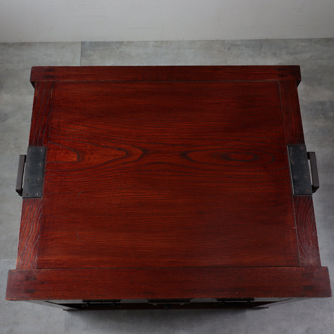 時代箪笥／越後帳場箪笥 【 ECHIGO MERCHANT CHEST 】 [j1226]　Japanese Antique Furniture