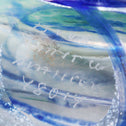 ガラス花入　KOSTABODA　Bertil Vallien　GALAXY BLUE　　[g044]