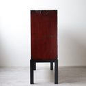時代箪笥／庄内雪輪紋小箪笥　スタンド付き【SHOUNAI Small chest with metal stand】 [j1228]Japanese Antique Furniture