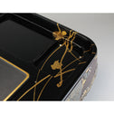 光琳草花図蒔絵硯箱[k0542]【Korin style lacquered writing box】