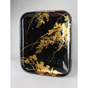 光琳草花図蒔絵硯箱[k0542]【Korin style lacquered writing box】