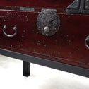 時代箪笥／庄内雪輪紋小箪笥　スタンド付き【SHOUNAI Small chest with metal stand】 [j1228]Japanese Antique Furniture